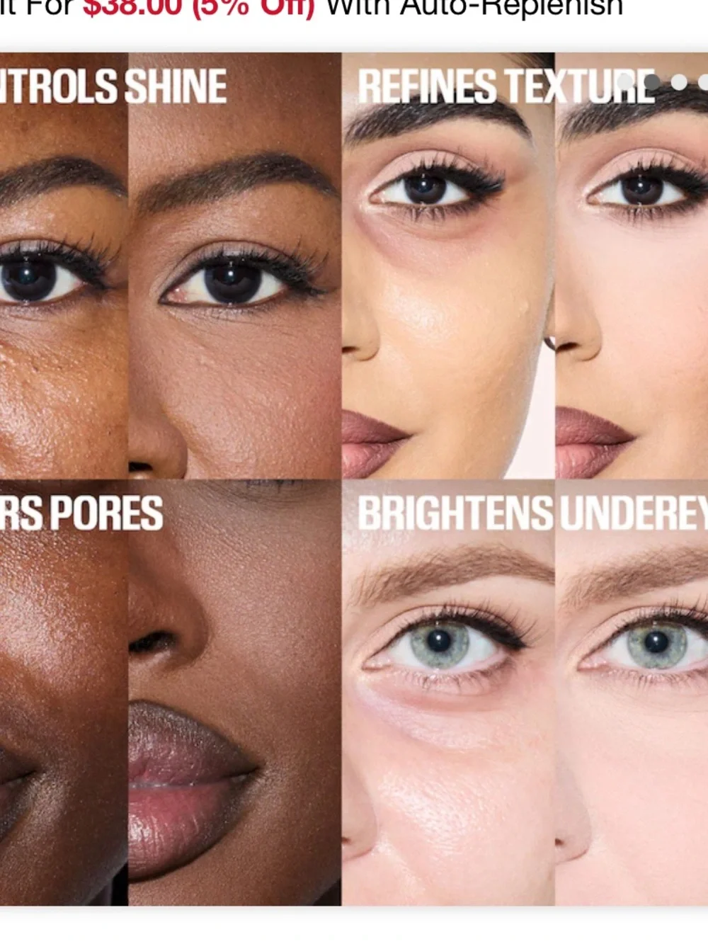 HUDA BEAUTY lightweight pressed